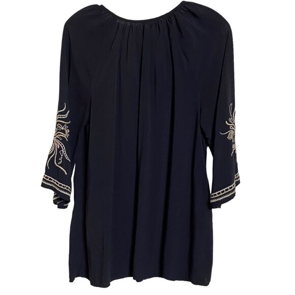 Embroidered Tunic Boho Blouse - Picture 4 of 8